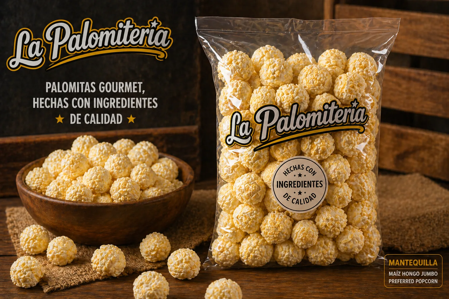 Palomitas mantequilla